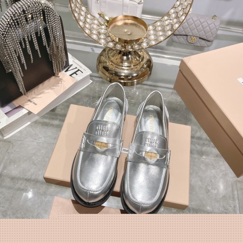 Miu Miu Leather Shoes